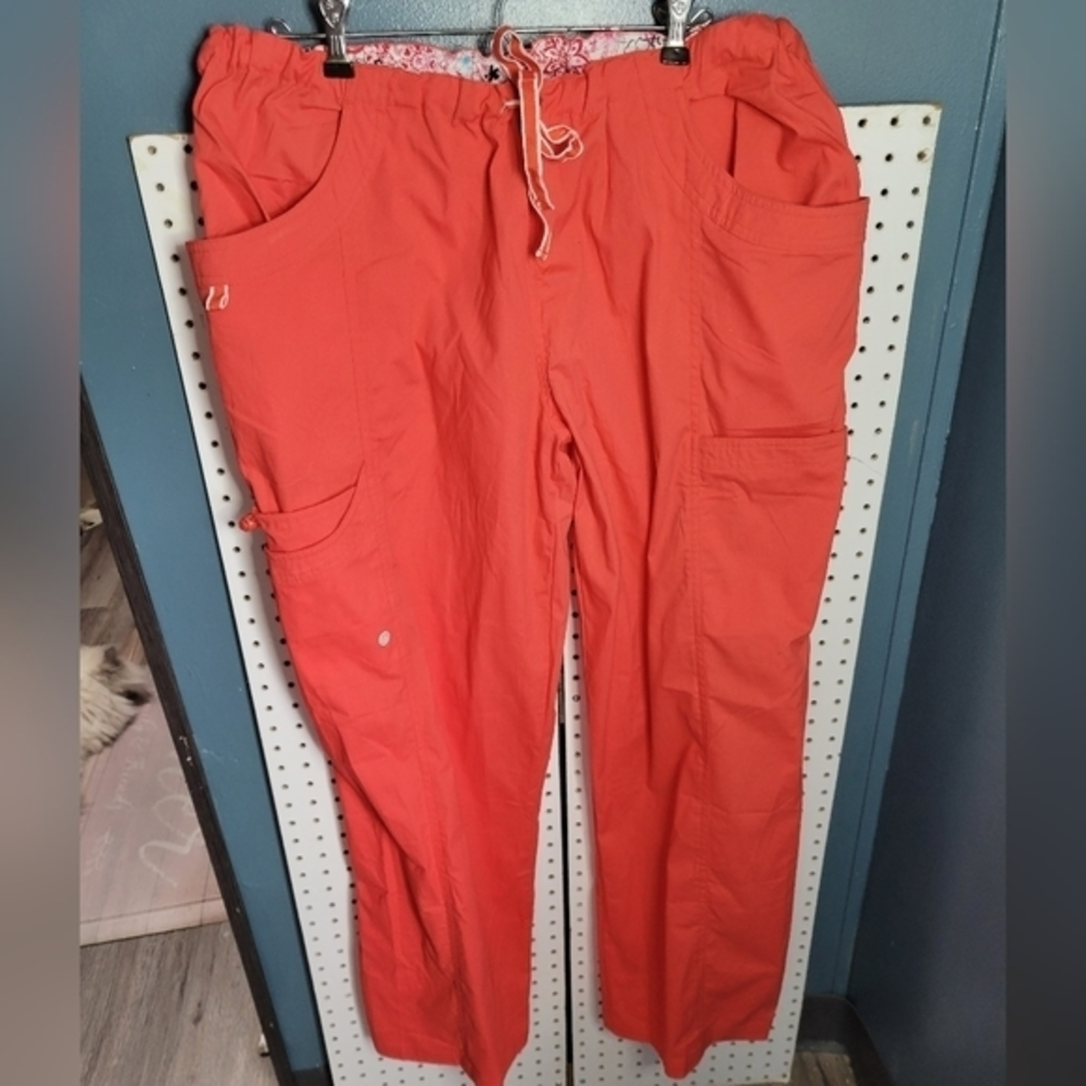 Life is‎ Peachy NWT ladies scrub pants Peach XL